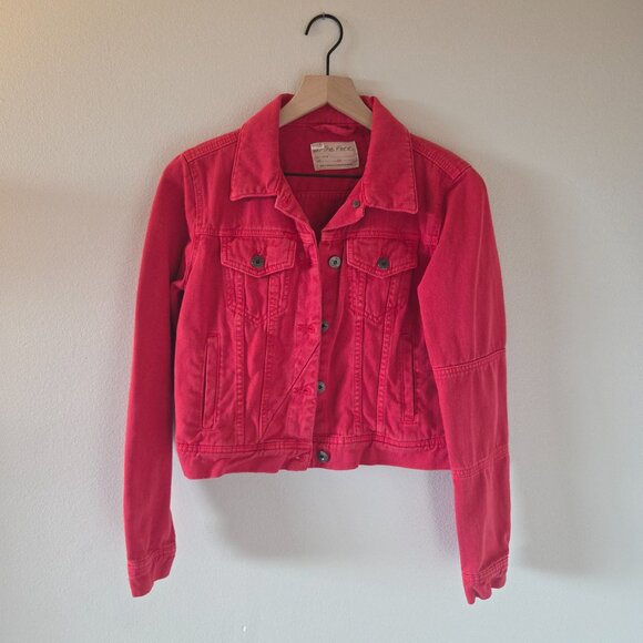 Rumors Denim Jacket Pink - Picture 3 of 5